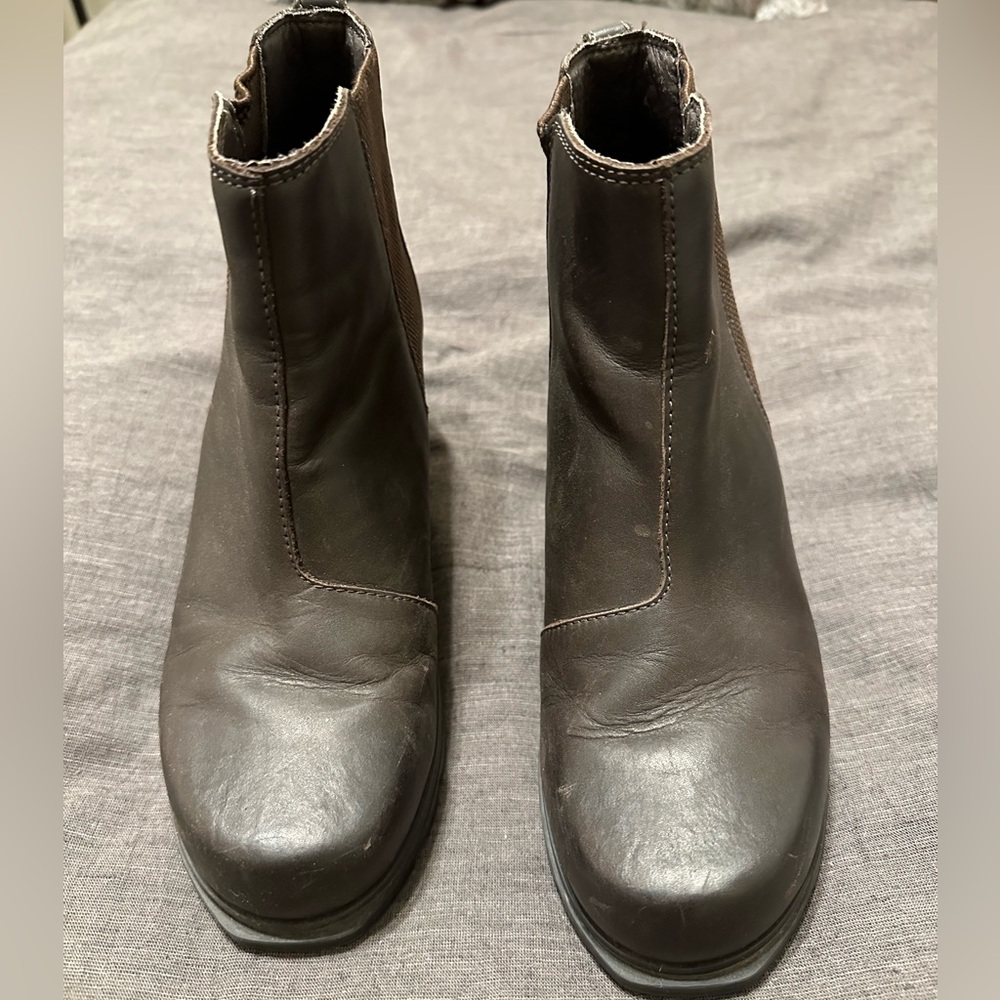 Sorel wedge booties women’s